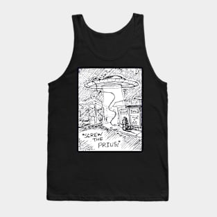 Aliens for Life Series Screw the Prius Tank Top